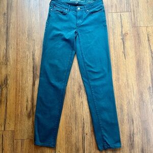 Eddie Bauer Women's Deep Green Straight Leg Jeans